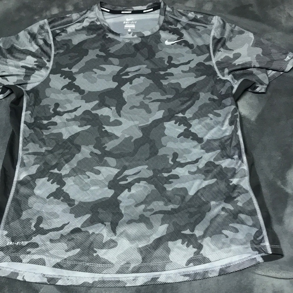 Nike Camo Running T Shirt